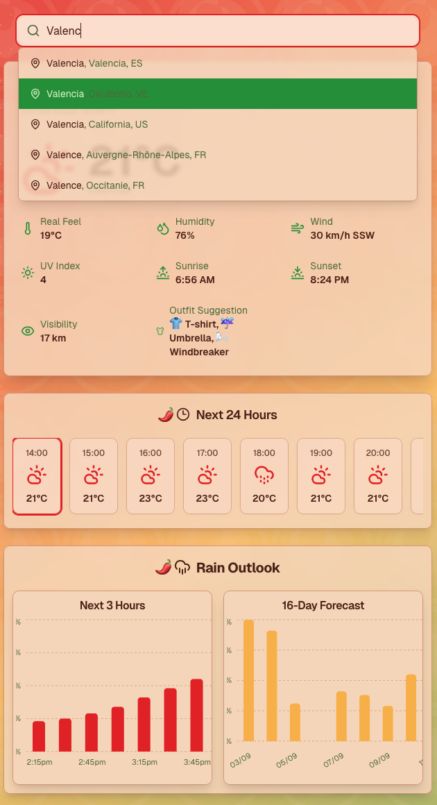 App Design - "Chili Pepper"